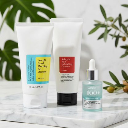 Le programme intégré de triple action pour un nettoyage et une hydratation intenses