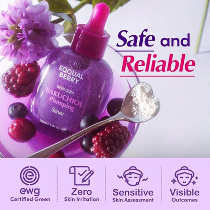 Sérum repulpant Eqqualberry Bakuchiol 30 ml